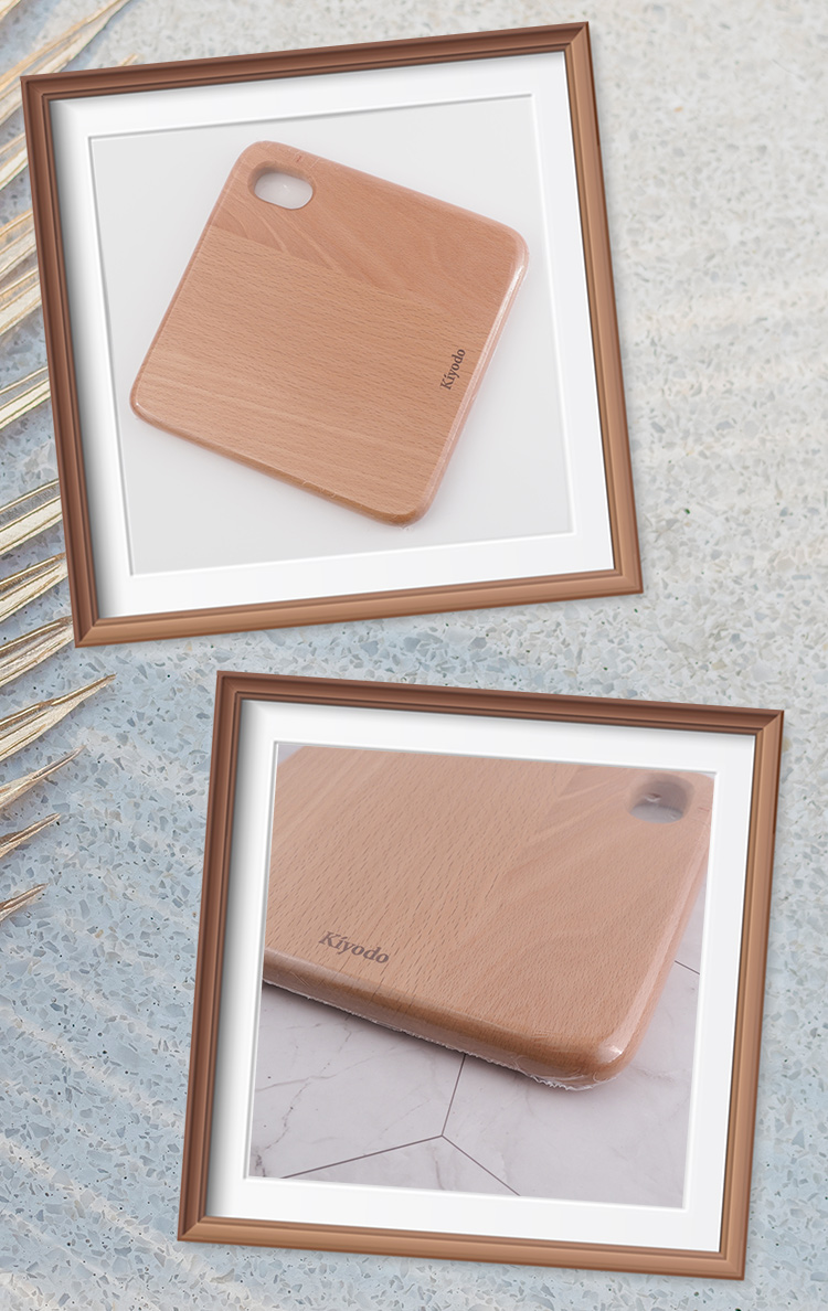 KIYODO手作山毛櫸隔熱墊-方形-4入, , large