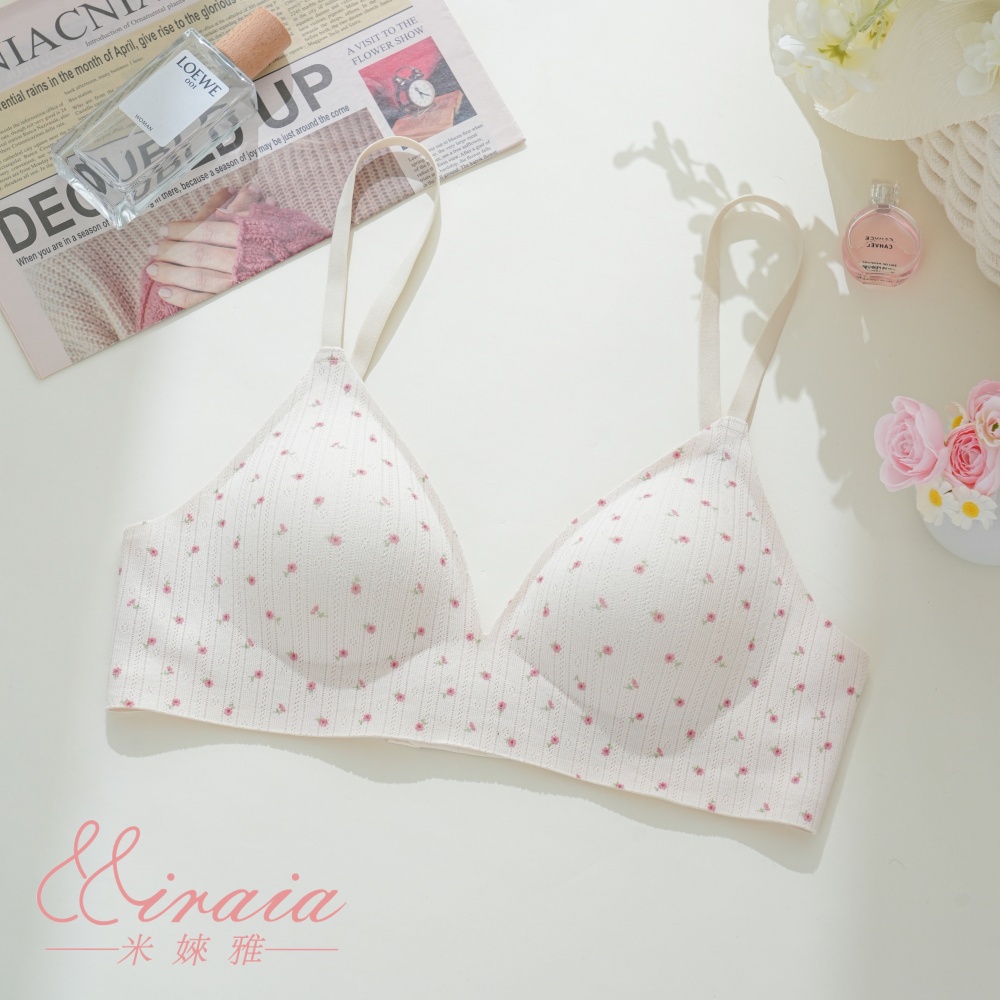 [Miraia米婡雅]清新無感軟鋼圈內衣 (透氣款、親膚純棉、舒適內衣), , large