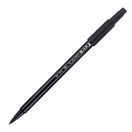 【 Pentel 飛龍 】自來水毛筆細字 /支 XSF15-AD, , large