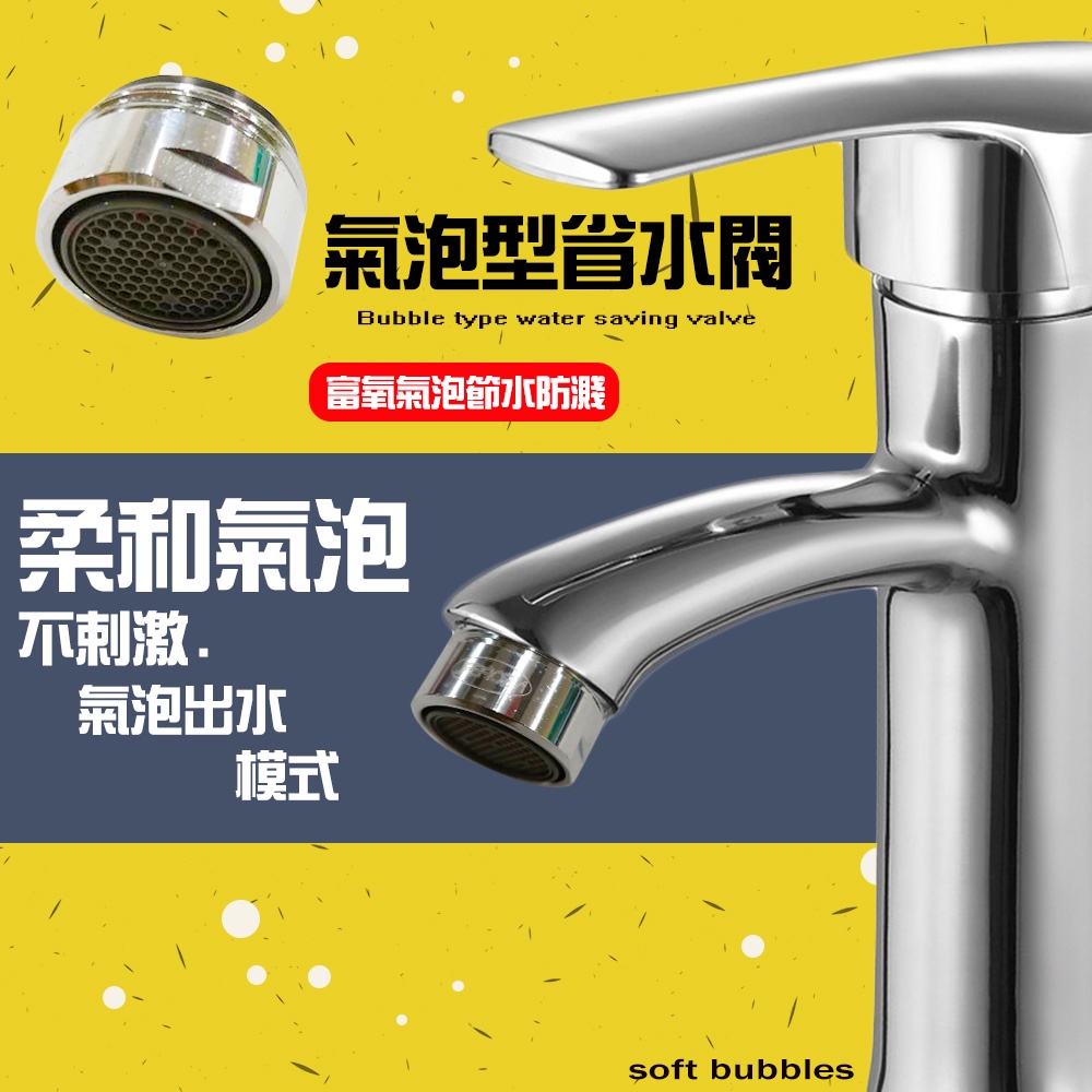 GS MALL 台灣製造 內外牙兩用水龍頭省水閥起泡器 省水器 起泡器 水波器 Neoperl 內外牙兩用 省水閥, , large