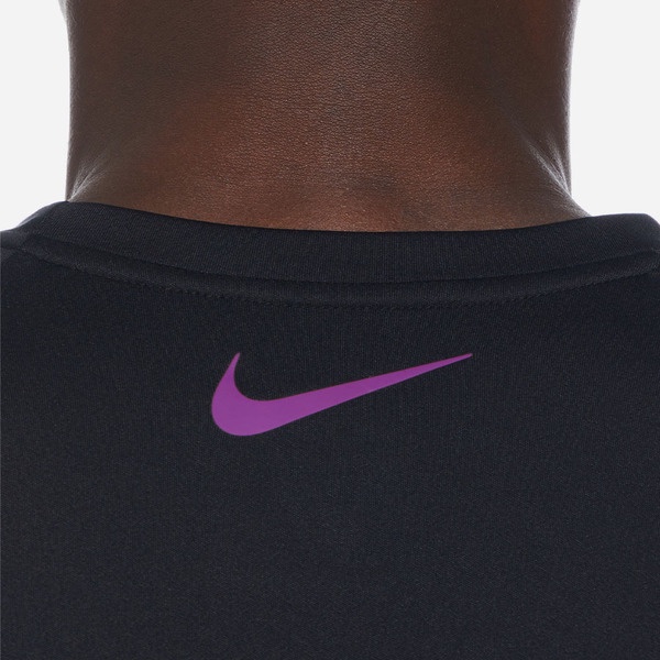 Nike Sketch 男 短袖 上衣 T恤 防曬衣 抗UV 運動 訓練 休閒 舒適 黑 [NESSD687-001], , large