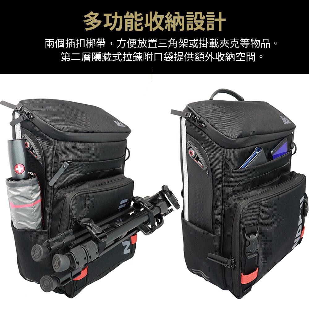 【Niche 樂奇】 重機頭盔油箱後背包 騎士筆電背包 NDF-2, , large