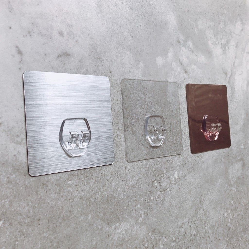 [Beargood sticker] Double Hook Wall-Mounted Clothes Rack (304 Stainless Steel), , large