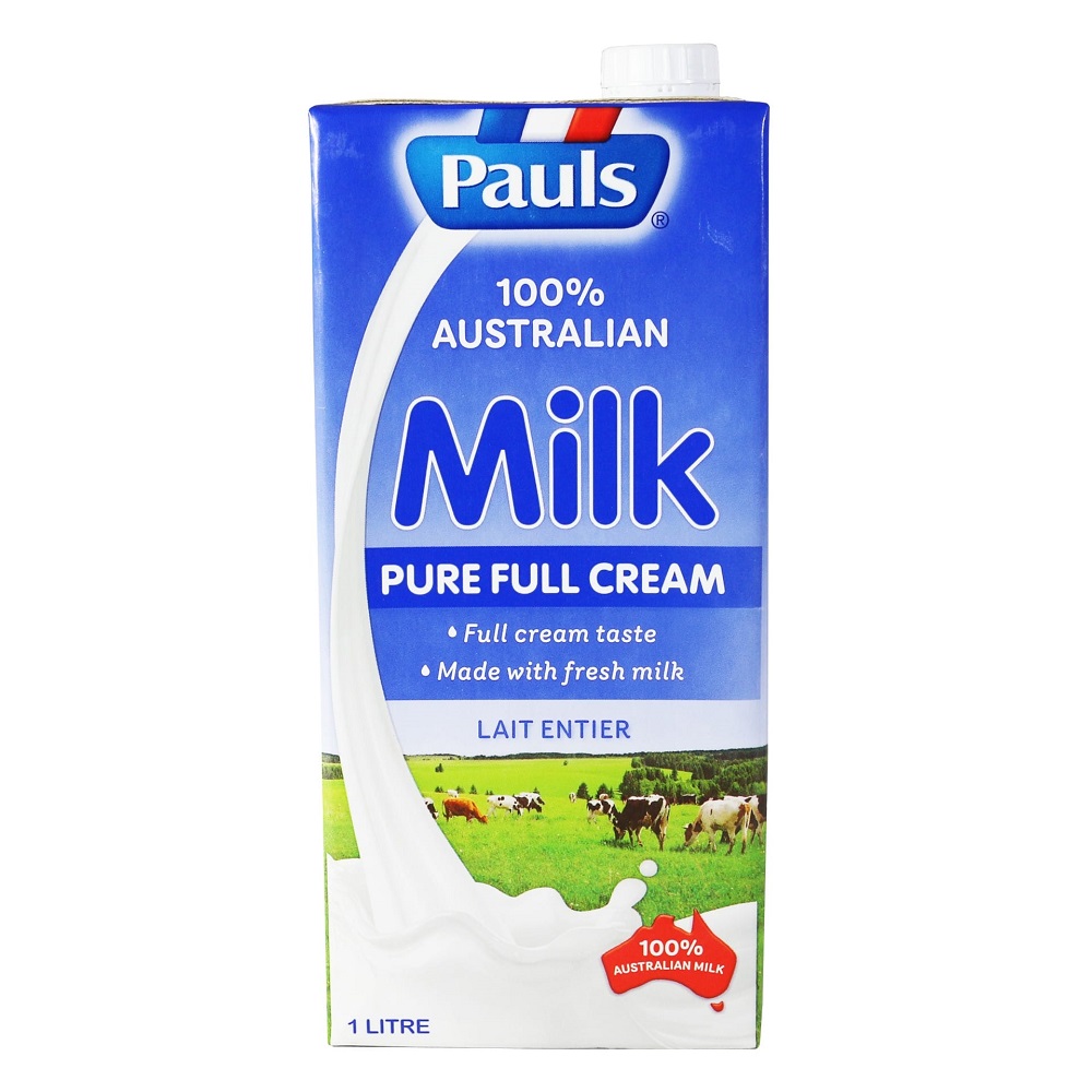 PAULS UHT Pure Full Cream Milk, , large