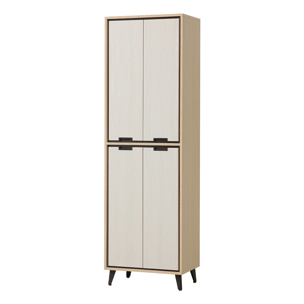 【唯熙傢俱】雷莎原木雙色2尺鞋櫃, , large