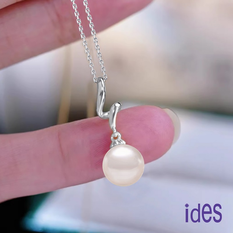 [ides愛蒂思] 日本設計AKOYA上乘系列正圓無瑕天然珍珠項鍊6-6.5mm/(優雅), , large