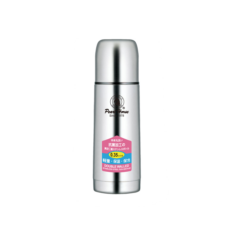 【寶馬牌】附套紅標保溫水瓶 350ml｜SHW-A-350, , large