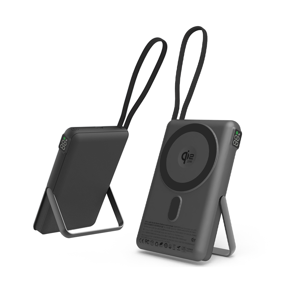 mimax Solid-State Battery Magnetic Wireless Power Bank 10000mAh