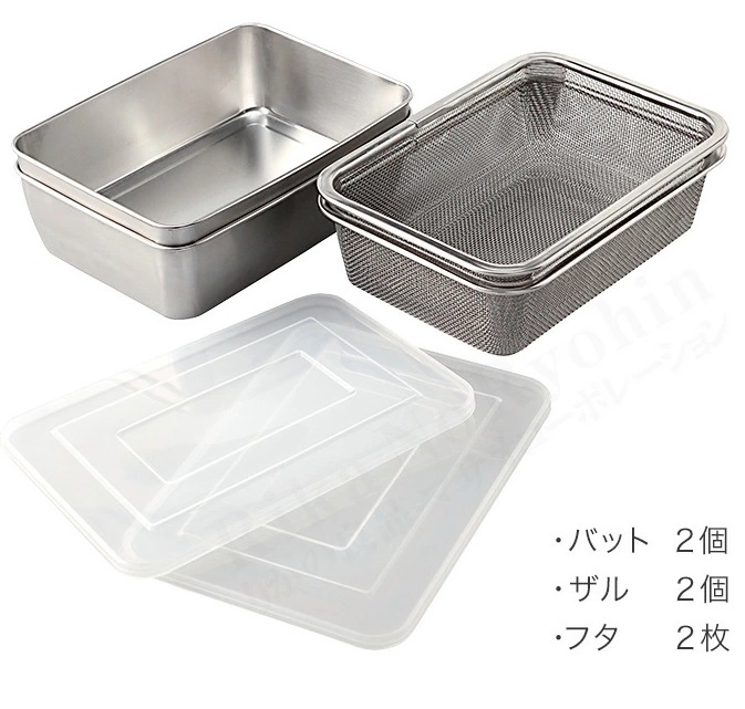 【毓秀堂】Arnest 不鏽鋼深型碗籃6件組, , large