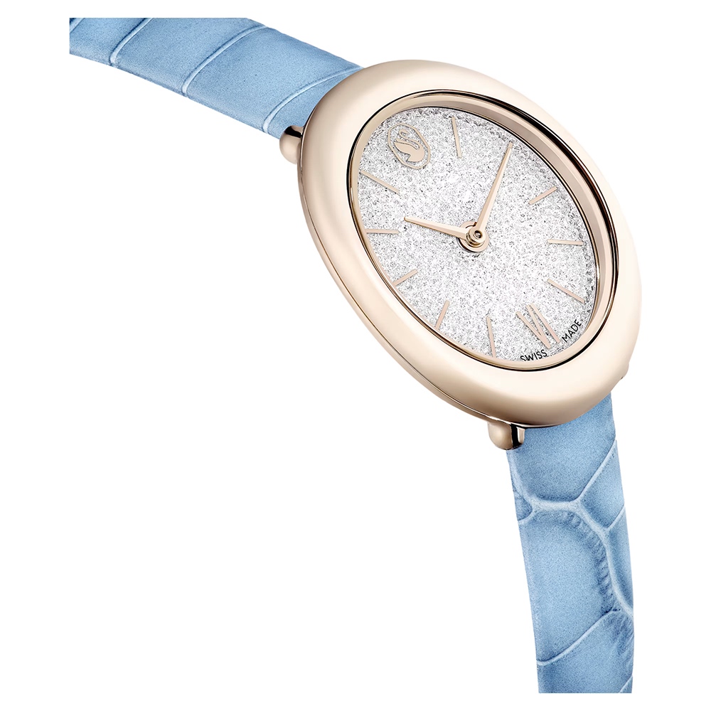 SWAROVSKI 施華洛世奇 Imber 璀璨水晶橢圓形手錶 女錶-37 x 30mm(5717539), , large