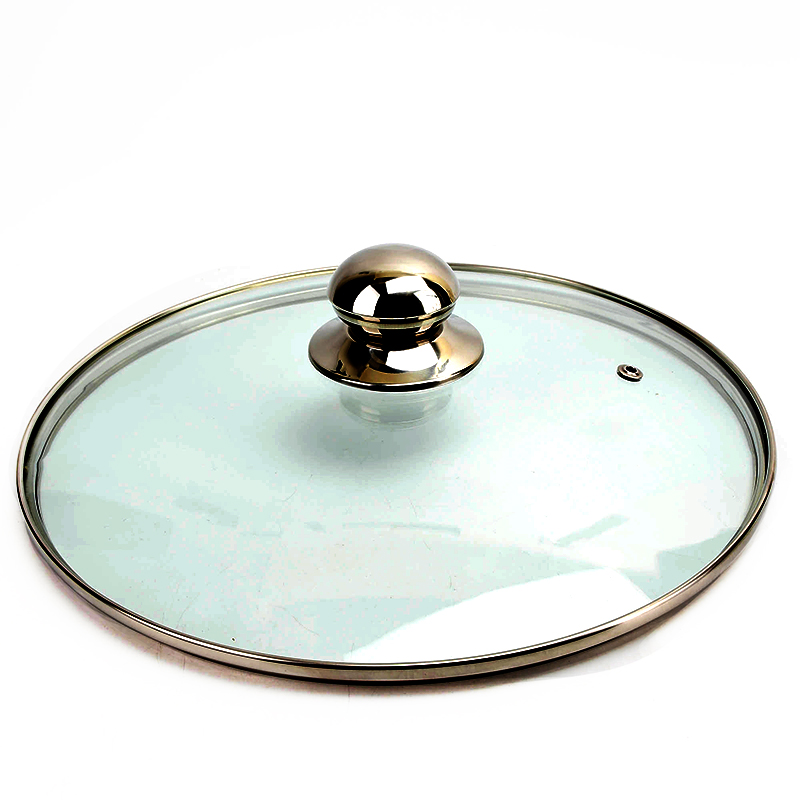 Tempered glass lid 26CM, , large