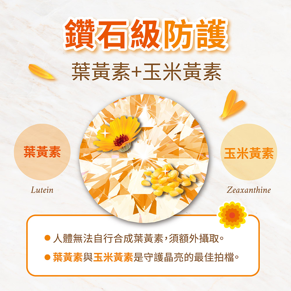 【五洲生醫】金盞花葉黃素EX升級版膠囊(30粒/盒), , large