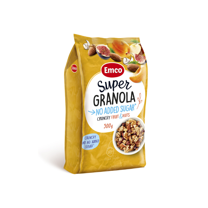 EMCO Granola  no added sugar fruits, , large
