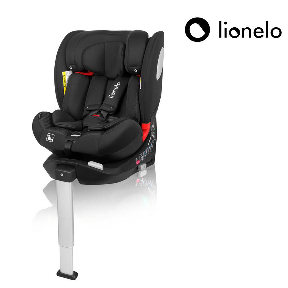 【Lionelo】0~12歲長效瞬冷型嬰幼童汽座 Braam Air i-Size (典雅黑), , large