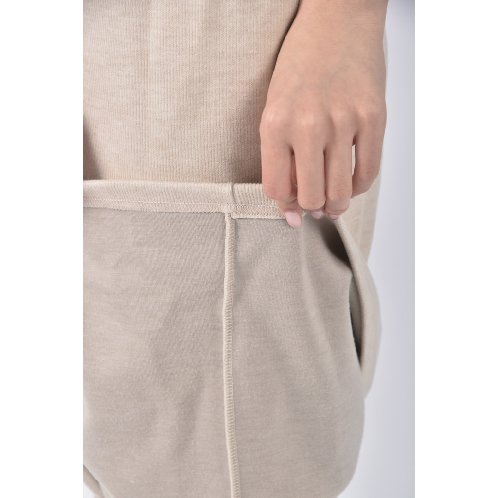 (S) 質感杏色長裙二手衣, , large