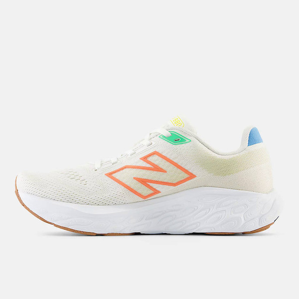 New Balance Fresh Foam X 880 v14 女 慢跑鞋 D寬楦 緩震 奶白 橘 [W880R14], , large