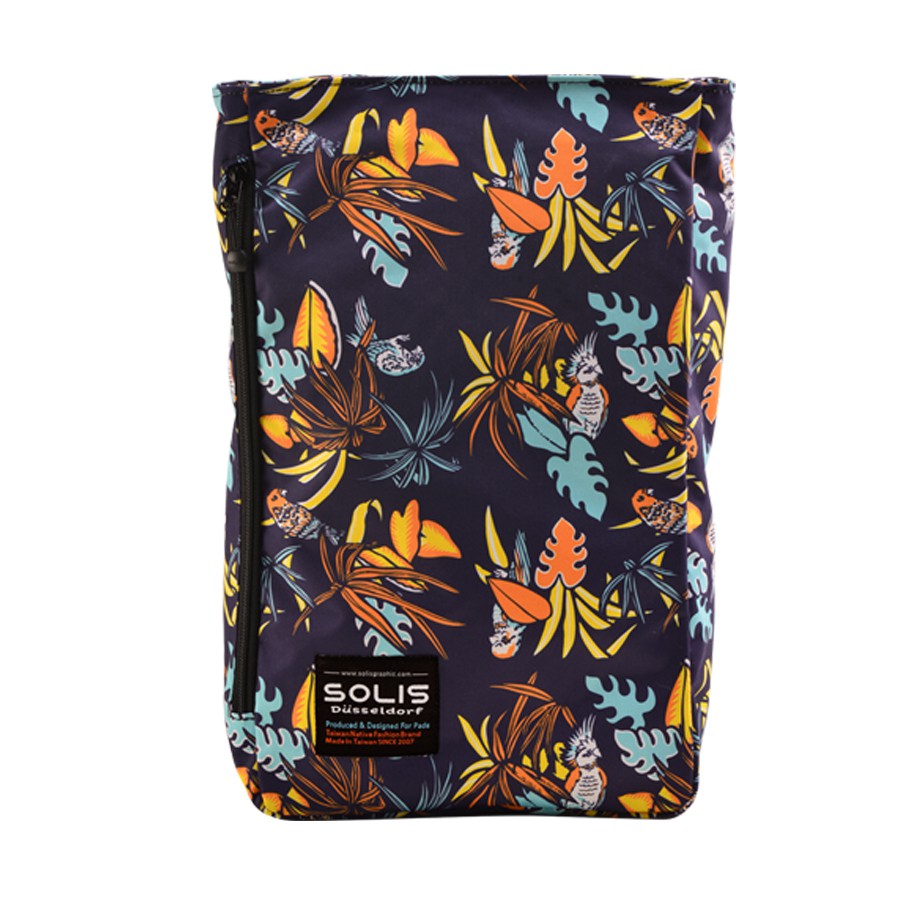 SOLIS 熱帶天堂鳥系列 10吋平板電腦包-多種背法-熱帶桔, , large