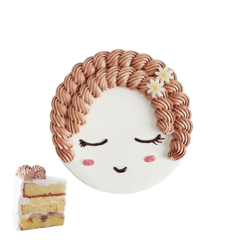 6 smiling mommy cake, , large