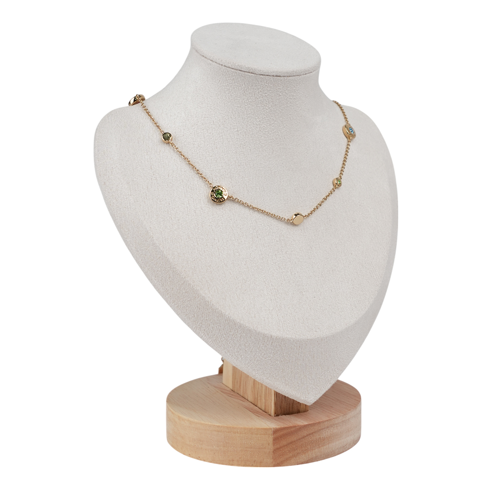 COACH Circle 彩色圓形水鑽造型項鍊/金色, , large