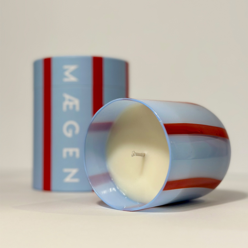 【英國 M&AElig;GEN】Atina 玻璃杯蠟燭/4種香味可選, , large