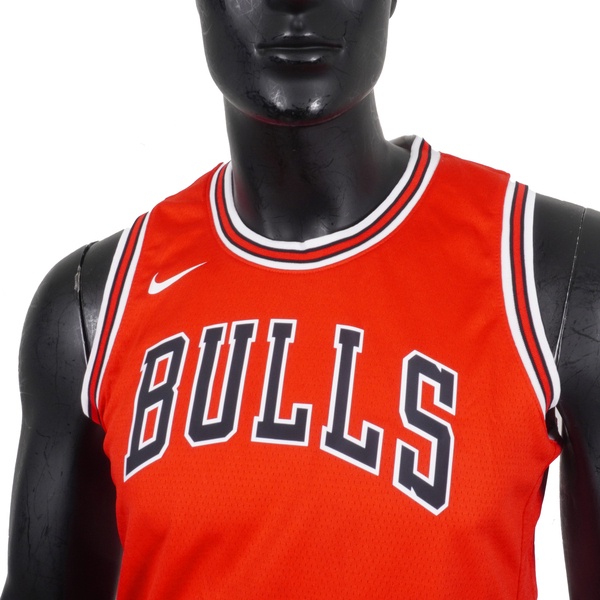 Nike NBA 青少年 球衣 籃球背心 背心 圓領 公牛 紅白 [WZ2B7BZ2W-BUL], , large