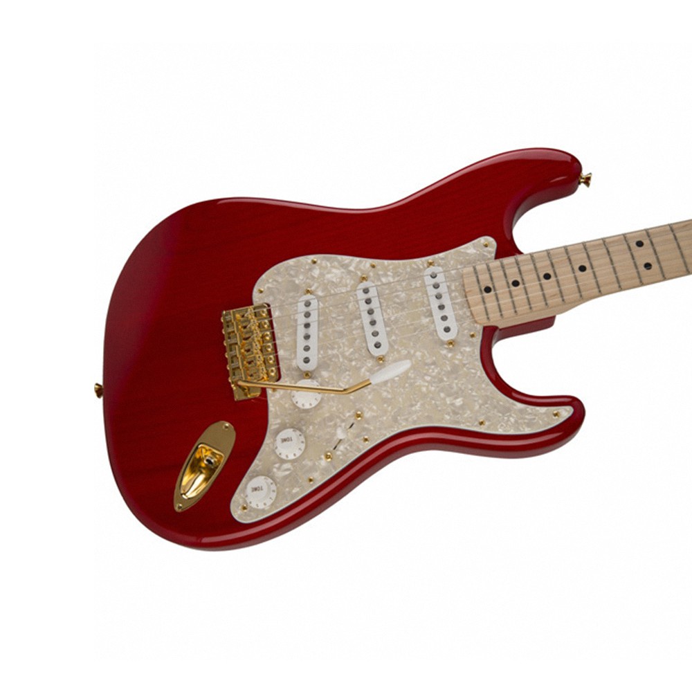 Fender SCANDAL MAMI STRAT MN RED 電吉他 簽名款【敦煌樂器】, , large