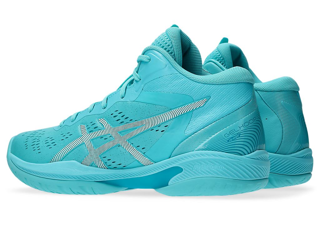 [秉宸] ASICS GEL-HOOP V16 S籃球鞋 亮藍綠 1063A086-400, , large