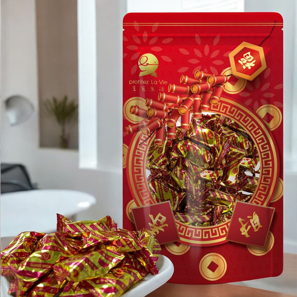 【百工】酥心糖黑芝麻花生糖6包(250g/包)(免運費), , large