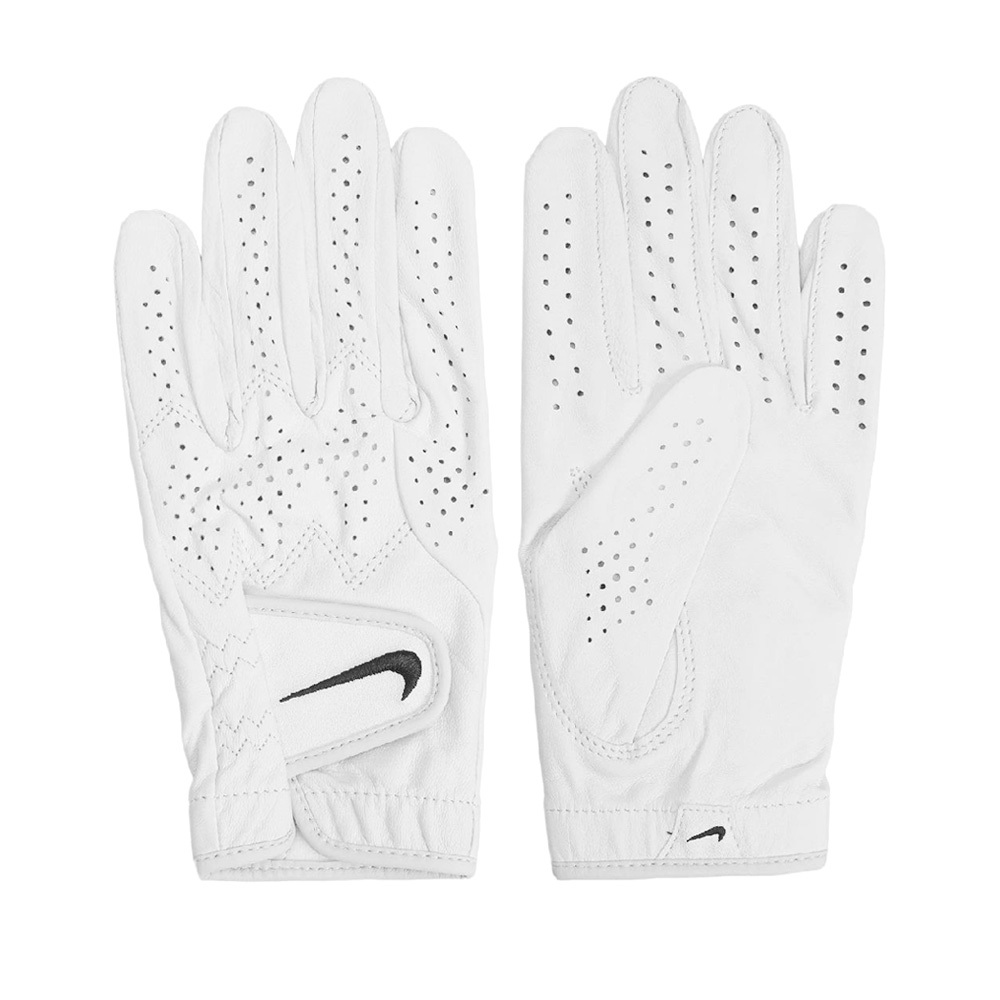 NIKE W TOUR CLASSIC IV GG LL APAC 女子高爾夫手套(左手) 單入裝 彈力 柔軟 透氣 白, , large