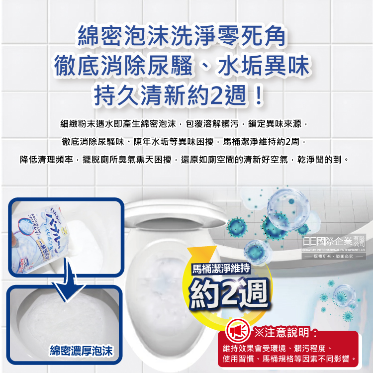 Earth Toilet Foaming Cleaning Powder 180g, , large