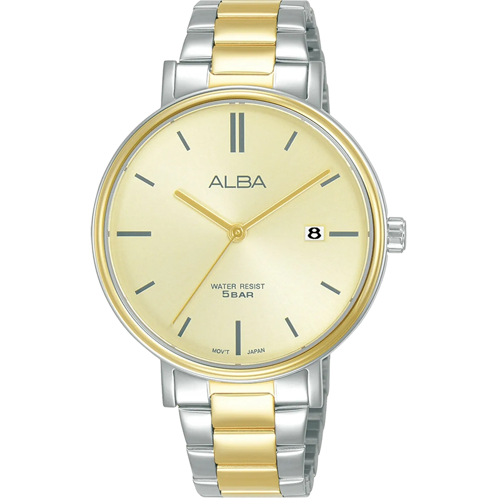 ALBA 雅柏 都會時尚大三針女錶-36mm AG8N98X1/VJ32-X342G, , large