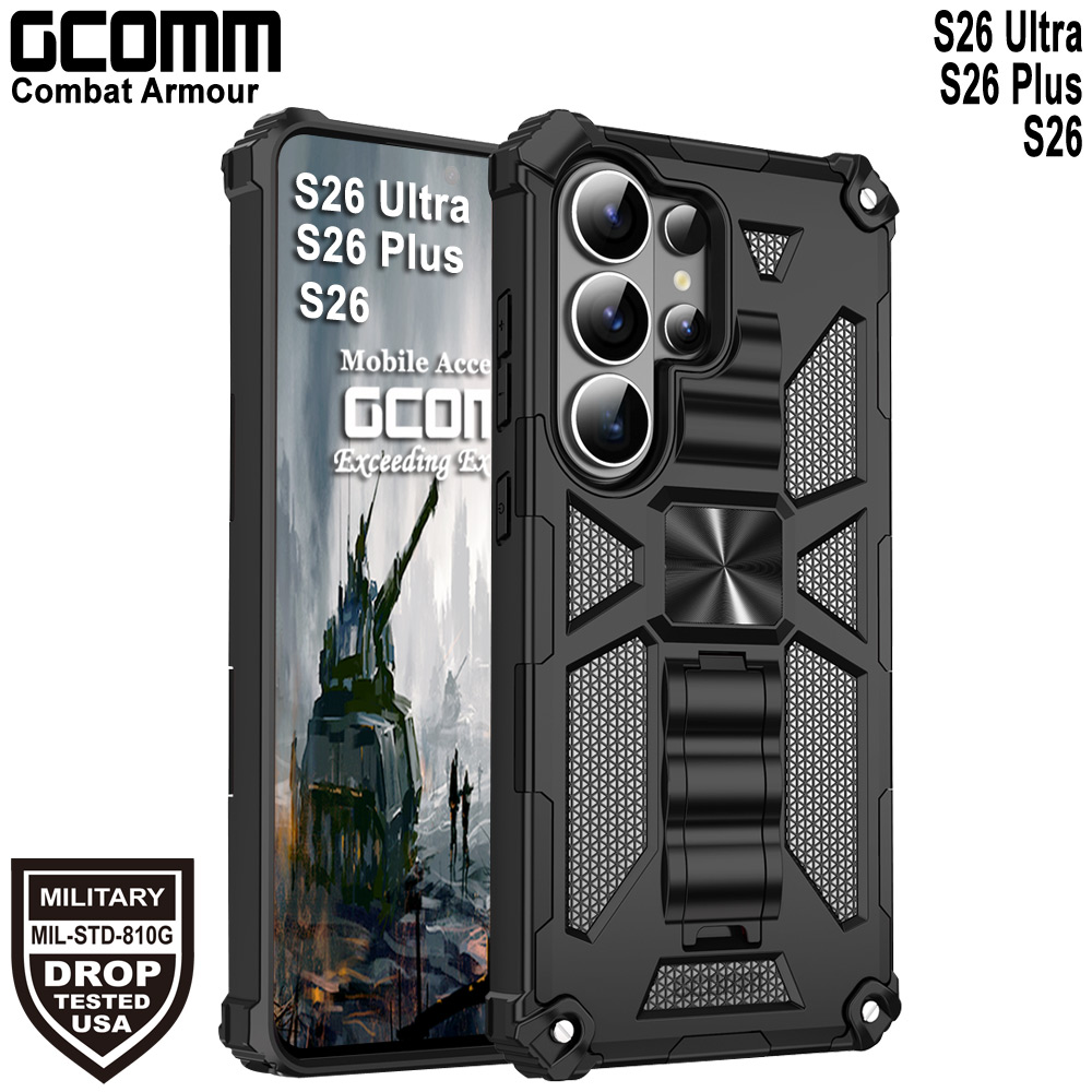 GCOMM Samsung S26 Plus Combat Armour BK, , large