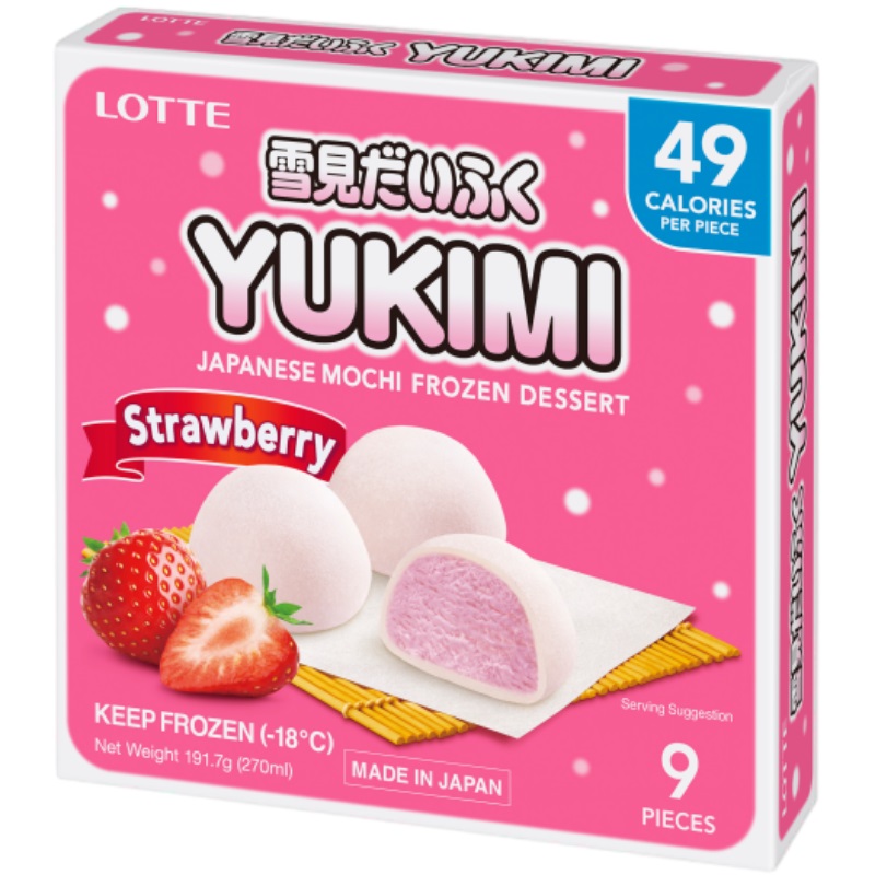 LOTTE Mini Yukimi Strawberry, , large
