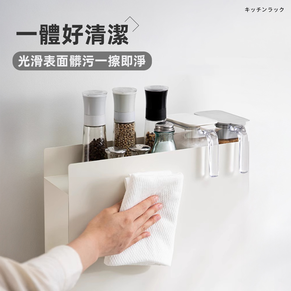 【上手家居】窄型廚房置物架 白色(廚房收納架/雙層置物架/醬料收納架/廚房架/調味料架), , large