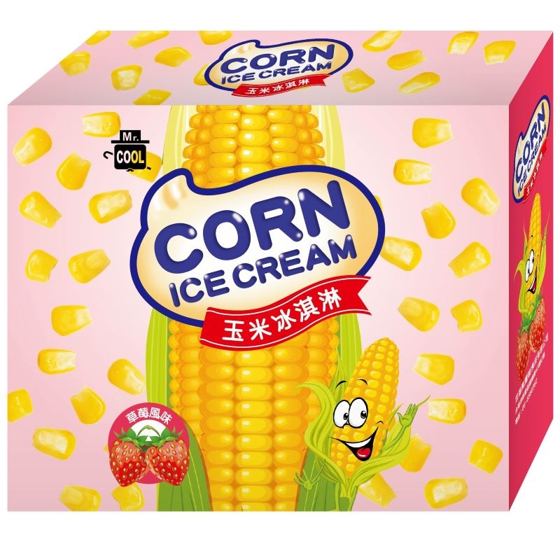 Mr. Cool Corn Ice Cream-strawberry, , large