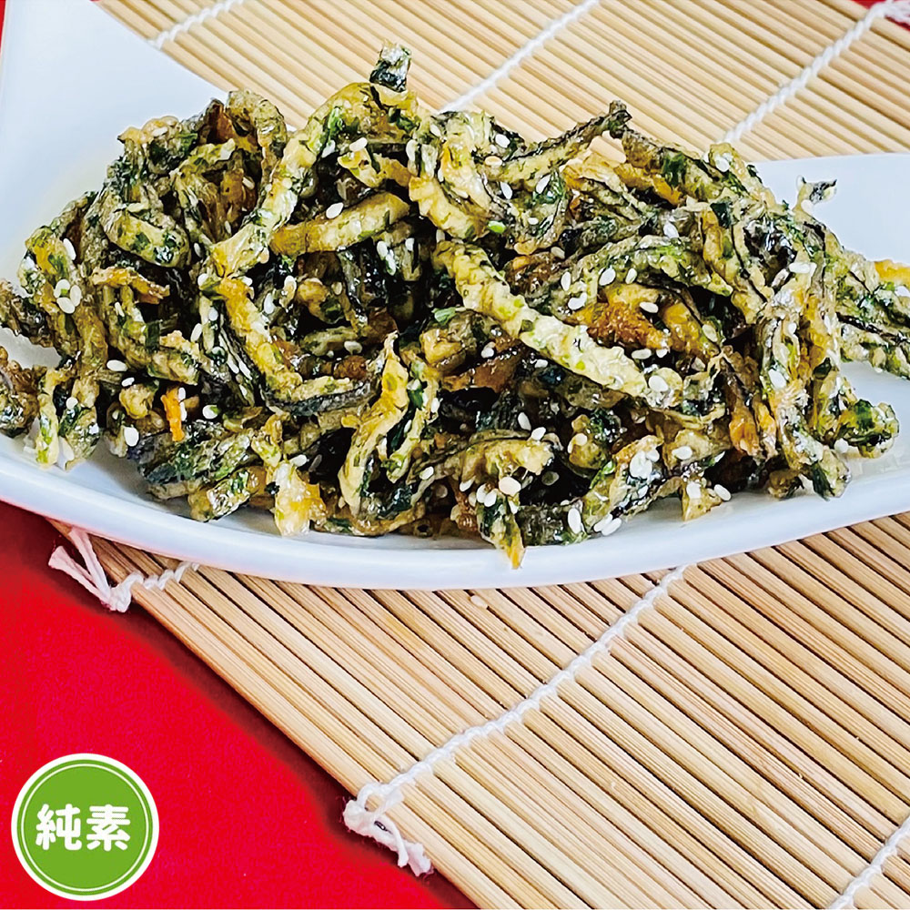 【如意生技】芥末小魚干12包(純素200g/包〉(免運費), , large