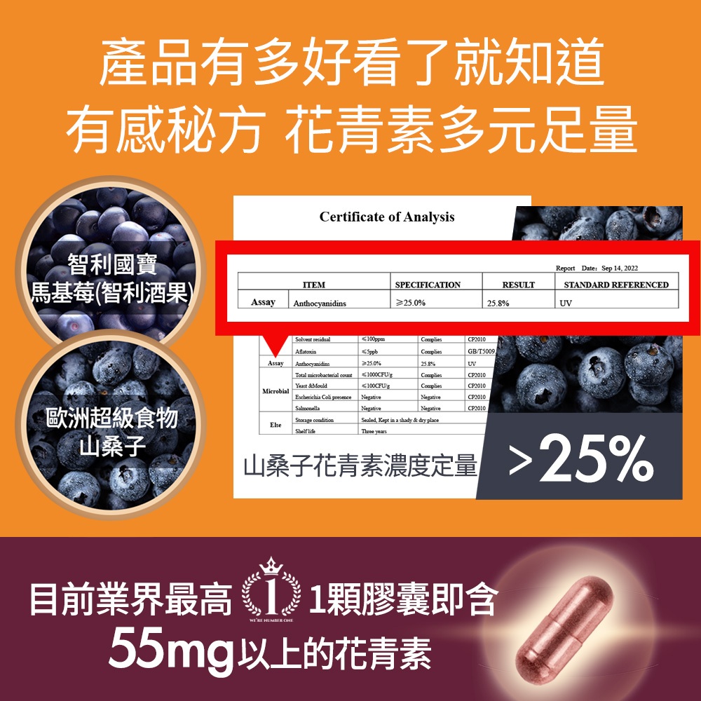 【FJ豐傑生醫】金盞花葉黃素MAX(30顆/袋)頂級游離型葉黃素，黃金配方，領先業界55mg花青素+3合1黃斑色素, , large