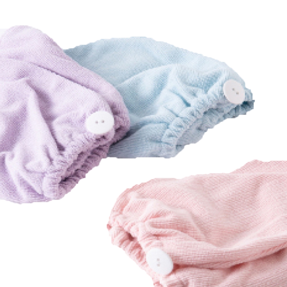 【生活好室】纖妍吸水包頭巾 包頭巾 擦髮巾 包頭 快乾 吸水速乾 現貨 台灣製 MIT, , large