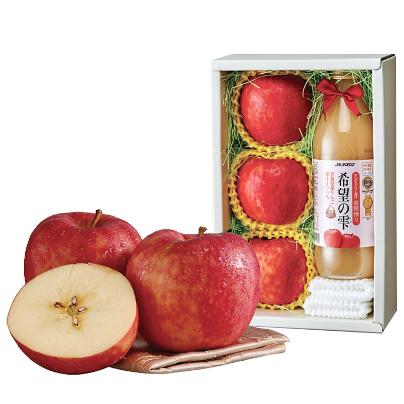 JP Apple juice+Apple Giftbox, , large