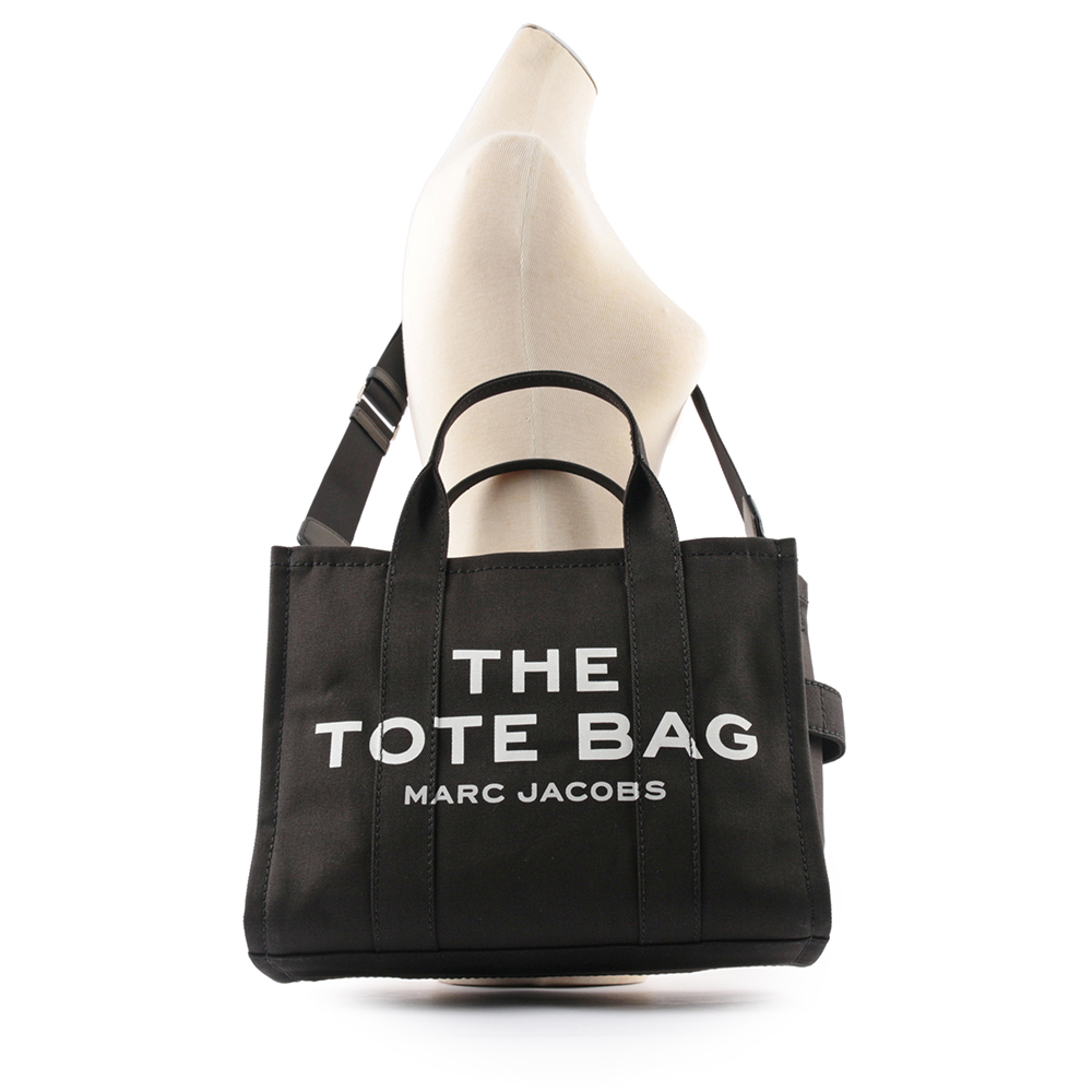 MARC JACOBS THE TRAVELER TOTE 二用中款托特包/黑色, , large