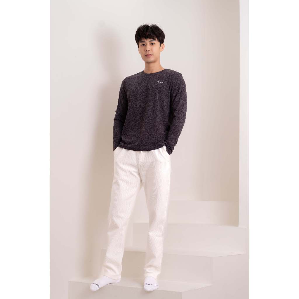 【巧奇】MIT石墨烯保暖衣麻花款/發熱衣/溫感衣/遠紅外線衣/抗菌/蓄熱/除臭/親膚/恆溫, 黑麻花,M, large