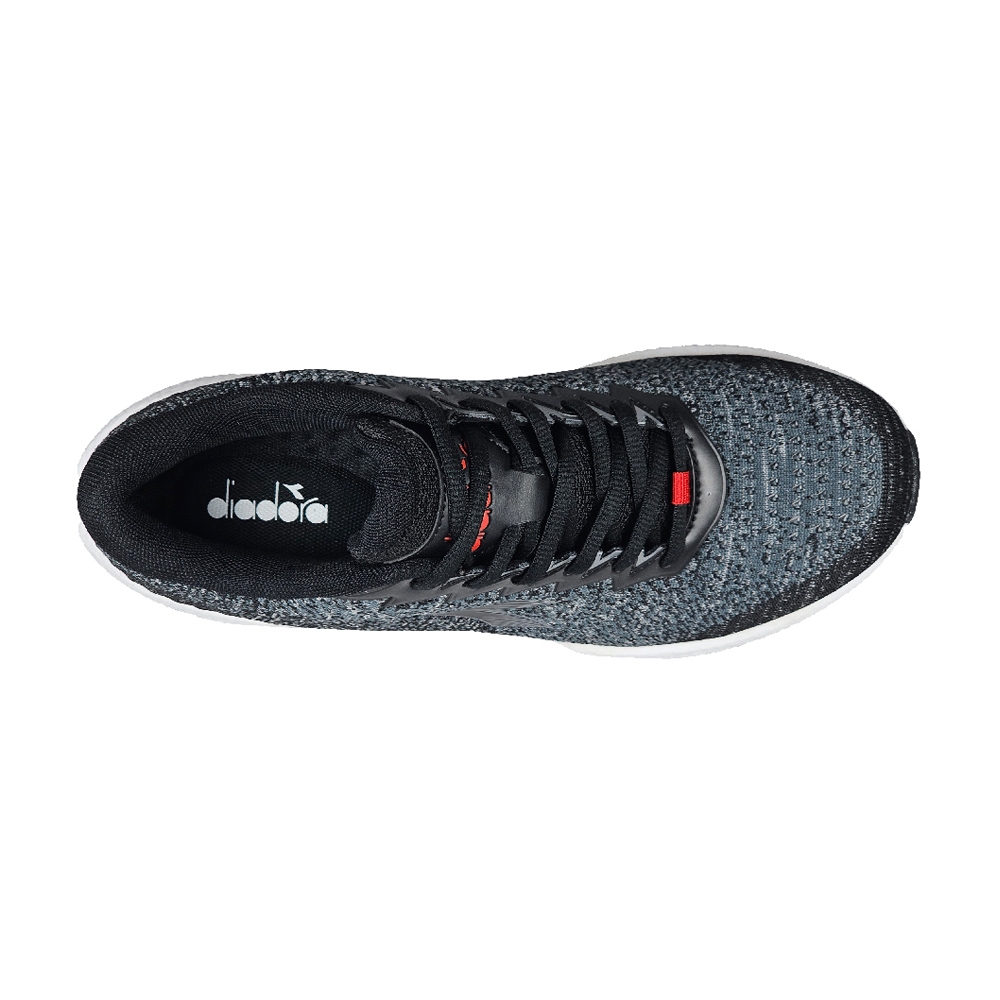 DIADORA迪亞多那 極速者輕量跑鞋 男運動鞋 男鞋 慢跑鞋 輕量 透氣 針織 吸衝 Q彈 緩震 氣墊乳膠鞋墊 藍 黑, , large