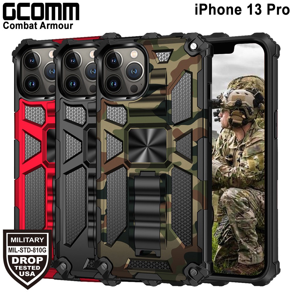 GCOMM iPhone 13 Pro 軍規戰鬥盔甲保護殼 Combat Armour, , large