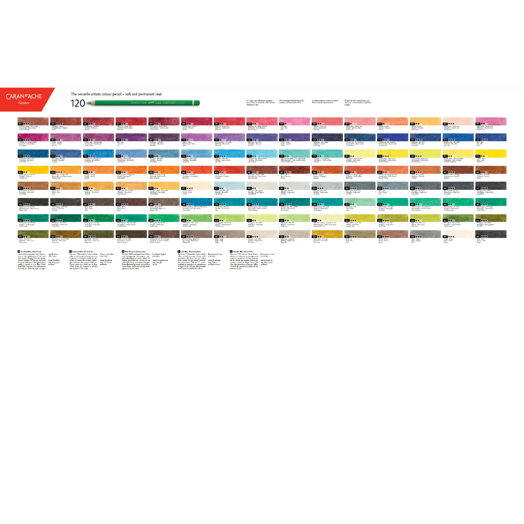 *需預訂請聊聊 瑞士CARAN D'ACHE卡達PABLO® 專家級油性色鉛-120色木盒(666.920), , large