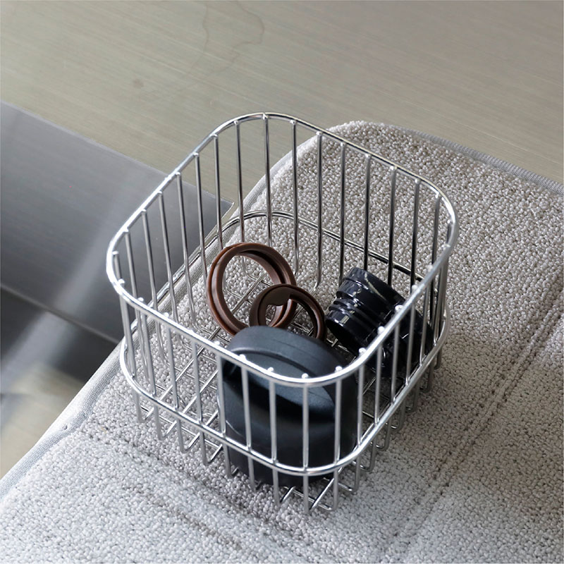 STAINLESS DRAINING BASKET, , large