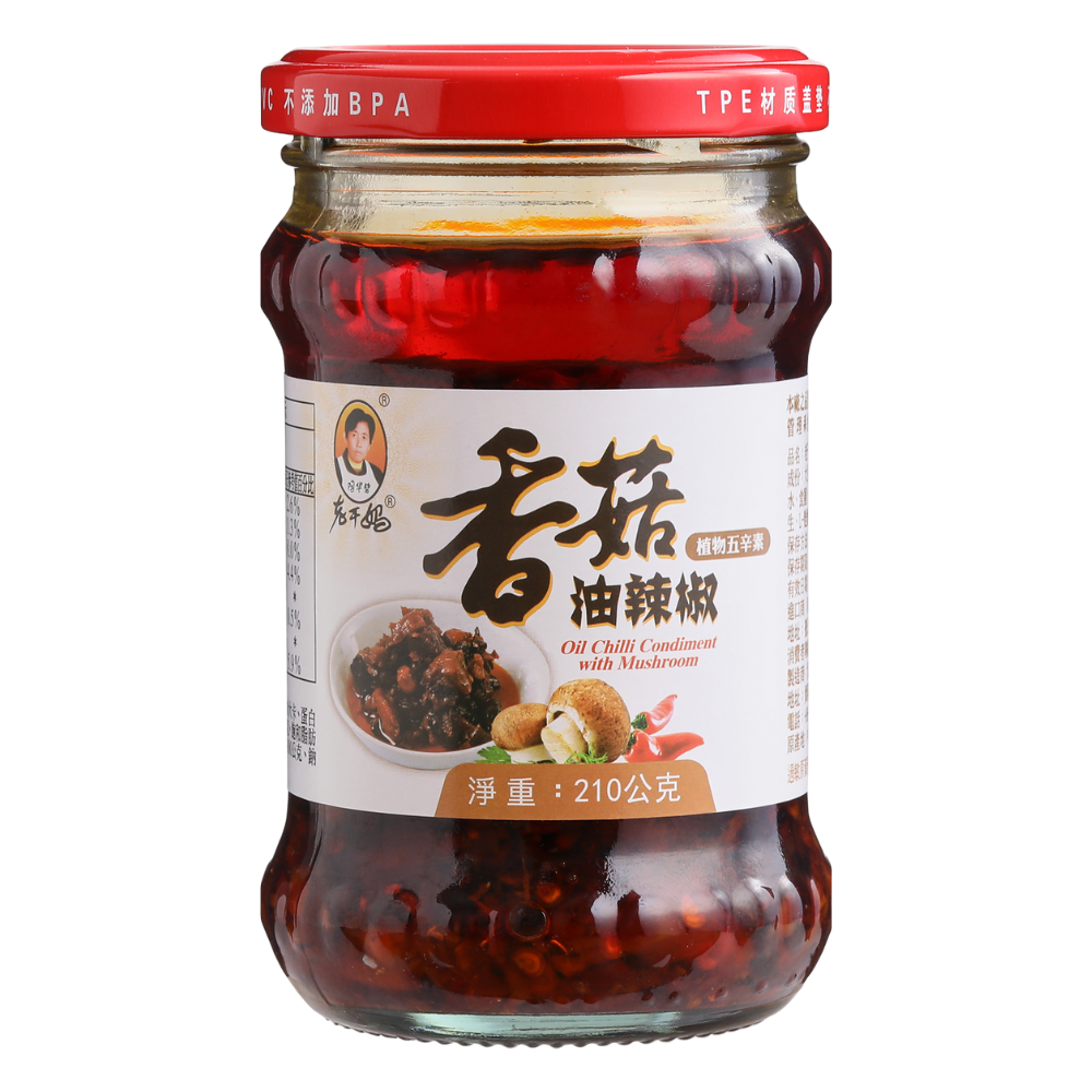 Oil Chili Condiment with Mushroom, , large