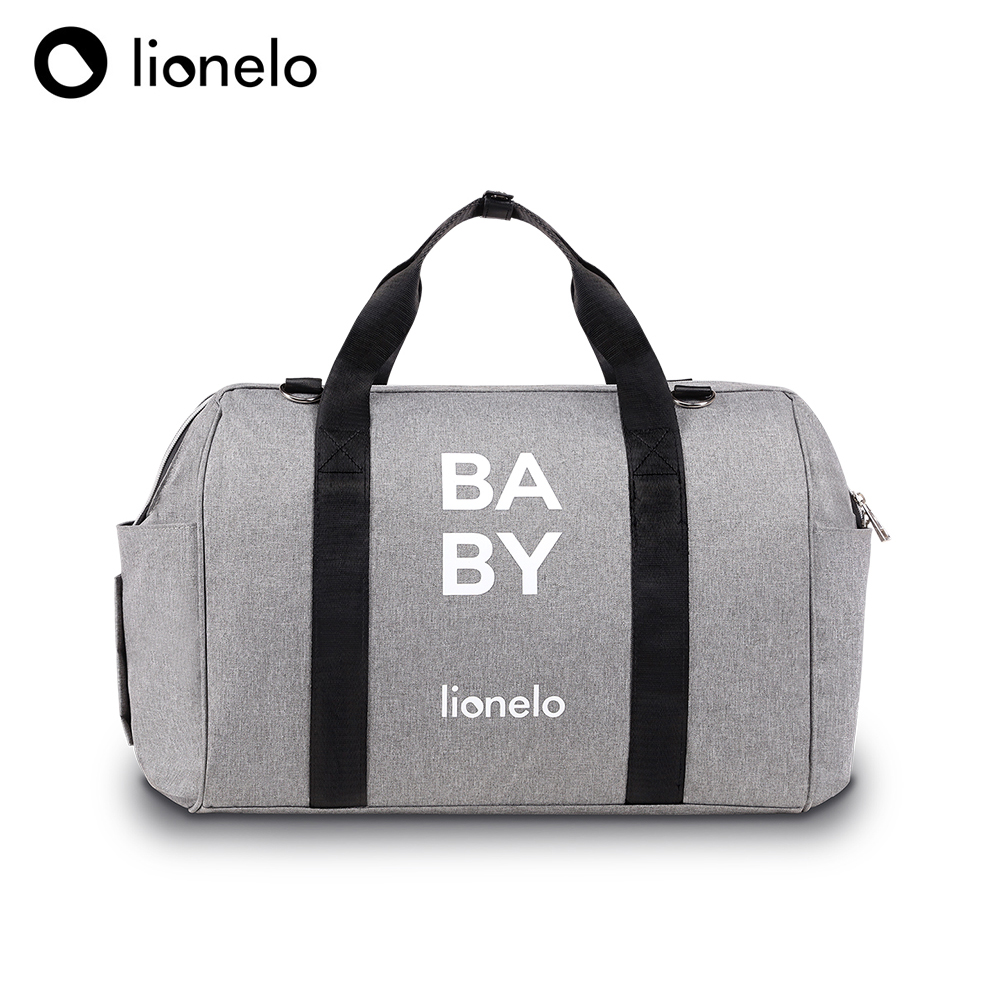 【Lionelo】多用途時尚大托特媽媽包 IDA (石板灰)