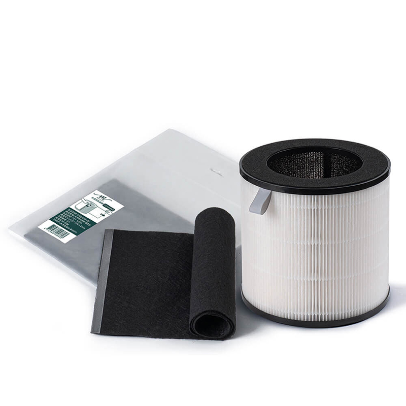 【MOLIJIA】M196 Fan UV Air Purifier - Dedicated Accessories - 6-Piece High-Efficiency Filter Set, , large