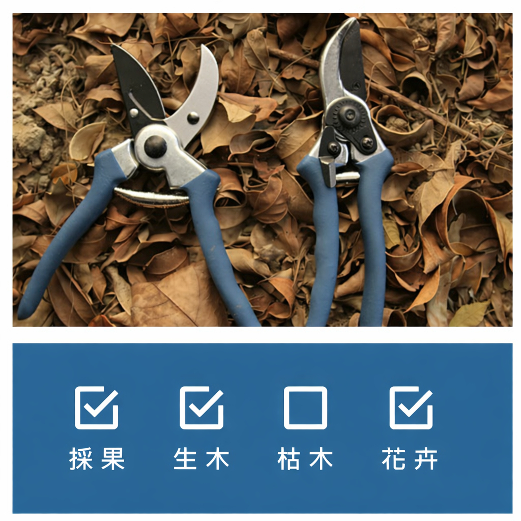 【HOKAS】S810鋁柄園藝剪 (剪定鋏 樹枝剪刀 居家型修枝剪 居家型花剪 果樹剪 嫁接剪), , large