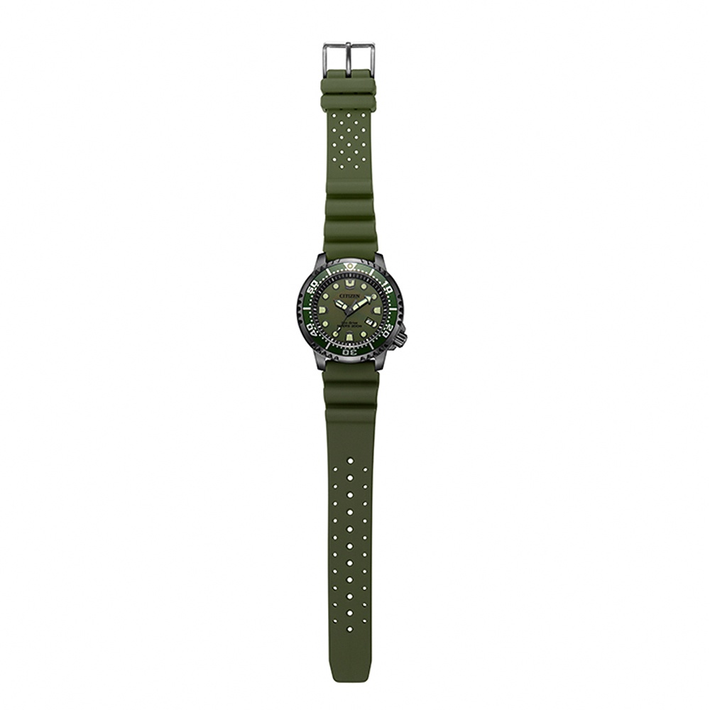 CITIZEN 星辰 PROMASTER 限量 MARINE 光動能200米潛水錶 BN0157-11X, , large